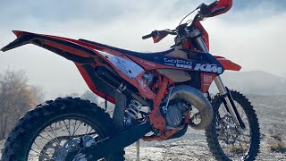 KTM XCW 125 OFF ROAD TEST⚡️ [upl. by Hatty736]