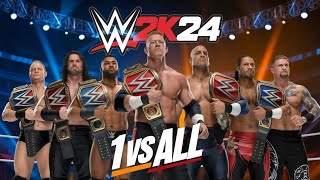 WWE Royal Rumble 2025  Epic 30Man Battle Royale in WWE 2k24 shorts [upl. by Wolgast]