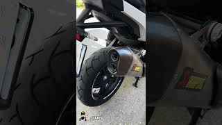 Bmw C650GT con Akrapovic  dbkiller premium [upl. by Nosyrb]