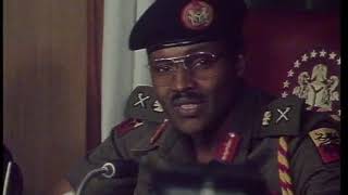 Buhari Coup Nigerian Military Governors Sworn in  January 1984 [upl. by Durno]