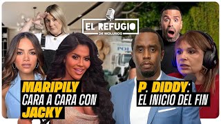 Maripily llega al programa de Jacky y Pam luego de entrevista P Diddy cerca de la carcel [upl. by Lledniw903]