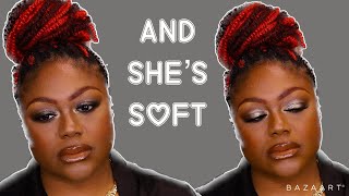 Cool Tone Glam Makeup Tutorial On Dark Skin cooltone glammakeup cooltoneglam [upl. by Barton]