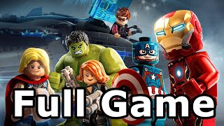 Lego Marvels Avengers Full Game Walkthrough  No Commentary [upl. by Eylloh]