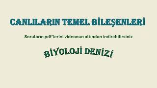 Canlıların Temel Bileşenleri 5 [upl. by Uta]