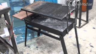 Cómo hacer un asador tipo argentino paso a paso [upl. by Hannavas]