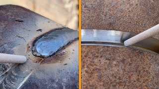 Learn to weld pipe root and cap 7018 [upl. by Tavi]