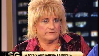 La tota y Alessandra RampollaParte 1 Susana Gimenez 2008 [upl. by Kcirddot]