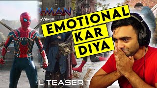 Spiderman No Way Home Teaser Trailer REACTION  Emotional Kar Diya  ComicVerse [upl. by Hanauq]