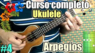 Curso completo ukulele Arpegios sencillos para principiantes [upl. by Philipp]