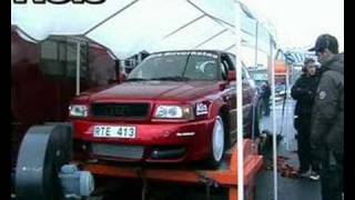 AGs BilverkstadÂ´s Audi RS2  Bromsning [upl. by Sateia]