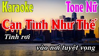 Cạn Tình Như Thế Karaoke Tone Nữ  Dm  Karaoke Lâm Organ  Beat Mới [upl. by Coke6]