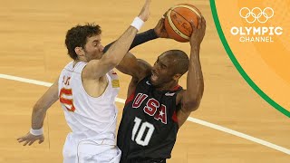 Spain vs USA  Condensed Gold Medal Match  Beijing 2008  Throwback Thursday [upl. by Beaner]