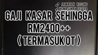 Temuduga Terbuka Kilang KOBE di Kota Bahru Kelantan pada 10amp11 Disember 2021 [upl. by Asiul]