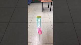 Slinky falling [upl. by Boleslaw]