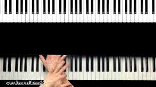 Pirates of the Caribbean  Hes a pirate  Piano Tutorial  Teil 14  Klavier lernen [upl. by Claus]