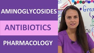 Aminoglycosides Pharmacology Nursing Antibiotics Mechanism of Action Mnemonic AntiInfectives [upl. by Tik167]