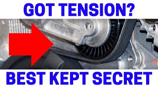 How To Check amp Adjust Serpentine Drive Belt Tension On Your Car [upl. by Lea612]