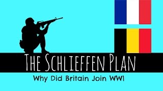 The Schlieffen Plan  Why Britain Joined WW1  GCSE History [upl. by Oiluig]