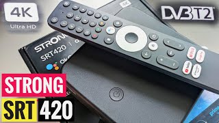 STRONG SRT420 💥 DVBT2 amp AndroidTV Box 💥 [upl. by Noeht]