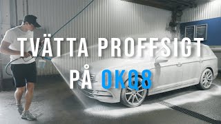 Tvätta med BBV på OKQ8 Foam Lance  Schampo  Wet Coat  Avtorkning [upl. by Wadesworth]