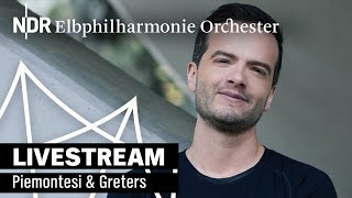 LIVEMITSCHNITT Piemontesi amp Greters  Beethoven amp Mozart  NDR Elbphilharmonie Orchester [upl. by Asher]