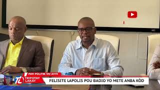 Rony Timothe ak Biron Odigé Viv Ayiti bat bravo ak felisite lapolis pou badio yo mete anba kòd [upl. by Aneeuqahs]