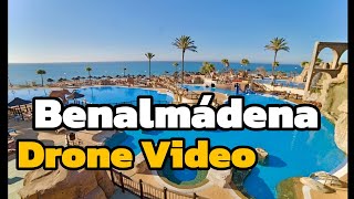 Stunning Aerial Tour of Benalmádena Spain  4K Drone Footage🚁 [upl. by Arakat]