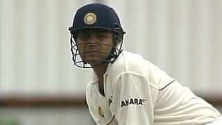 Rare Gold  Virender Sehwag Test Debut Century 105 vs South Africa 2001 HQ Extended Hlts [upl. by Thais]