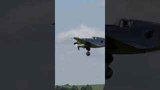 Curtiss P36C hawk at Duxford DDay80 dday80 curtisshawk planespotter duxfordairshow avgeek [upl. by Kraus233]