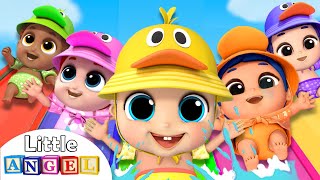 Five Little Ducks  Finger Family  Abc Songs Rhymes For kids  Video For Toddlers by kids tv [upl. by Swartz583]