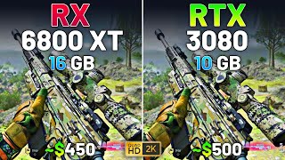 RX 6800 XT vs RTX 3080  Test in 12 Games in 2024 [upl. by Jack]