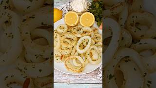 Calamares al Ajillo 😋 Brutal 👍😋 shorts recetas [upl. by Kurland]