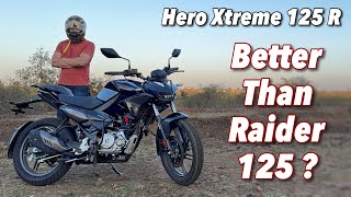 2024 Hero Xtreme 125 R Review  Better Than TVS Raider 125 [upl. by Yniar991]