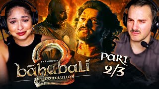 BAAHUBALI 2 THE CONCLUSION Movie Reaction Part 23  SS Rajamouli  Prabhas  Rana Daggubati [upl. by Figone]