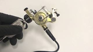 Jackhammer Rotary Tattoo Machine Demo [upl. by Keli]