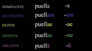 The First Declension in Latin Made Simple [upl. by Chaiken681]