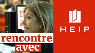 HEIP reçoit MarieChristine Saragosse PDG de France Médias Monde [upl. by Pyle]