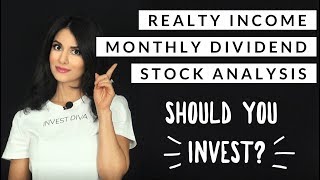 Realty Income Corp O Stock Analysis For Monthly Dividend Income [upl. by Lilithe977]