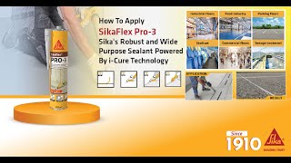 Introducing Sikaflex Pro3 Your Ultimate Sealant Solution  iCure Technologyquot [upl. by Tnias412]