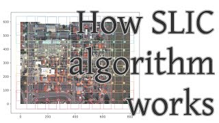 How SLIC Simple Linear Iterative Clustering algorithm works [upl. by Liman20]