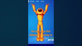 Gildedguy is coming to fortnite [upl. by Dwinnell]