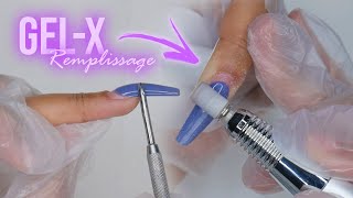 TUTO REMPLISSAGE  GELX  Comment faire sa retouche [upl. by Jarad987]