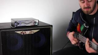 Ashdown Retroglide 800 watt lightweight Bass Amp Head Demo [upl. by Clyve]