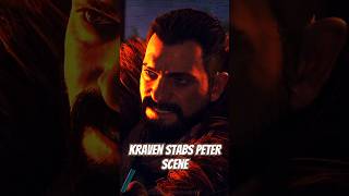 Marvels SpiderMan 2 PS5  Kraven Stabs Peter Scene [upl. by Cyprus804]