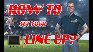 How to Set your Lineup goalunited Legends [upl. by Falito]