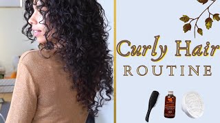 ROUTINE NATURELLE COMPLÈTE CURLY HAIR  VOLUME [upl. by Whitnell922]