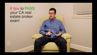 My advice to PASS your RE broker exam in 2022 California [upl. by Nathanial]