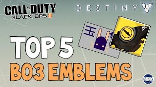 COD Black Ops 3 How To Download Emblems  BO3 Download Emblems Updated [upl. by Daitzman]