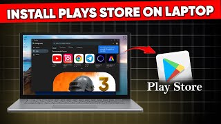 Laptop Me Play Store Kaise Download Kare 🔥Install Play Store on Windows Using WSA Build amp BlueStacks [upl. by Lah]