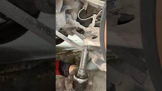 wheel alignment adjustable rod change Ford Taurus 🛠️ mechanic tipsandtricks wheelalignment tips [upl. by Goober]